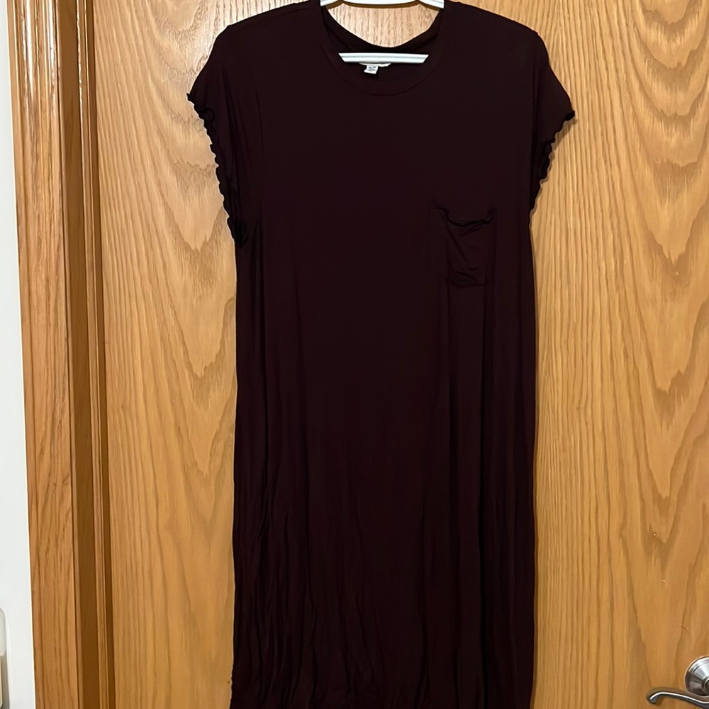 Maroon dress